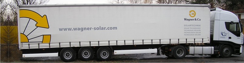 Sattelzug solar